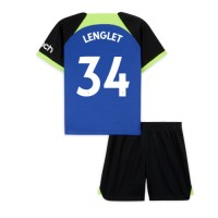 Fotbalové Dres Tottenham Hotspur Clement Lenglet #34 Dětské Venkovní 2022-23 Krátký Rukáv (+ trenýrky)